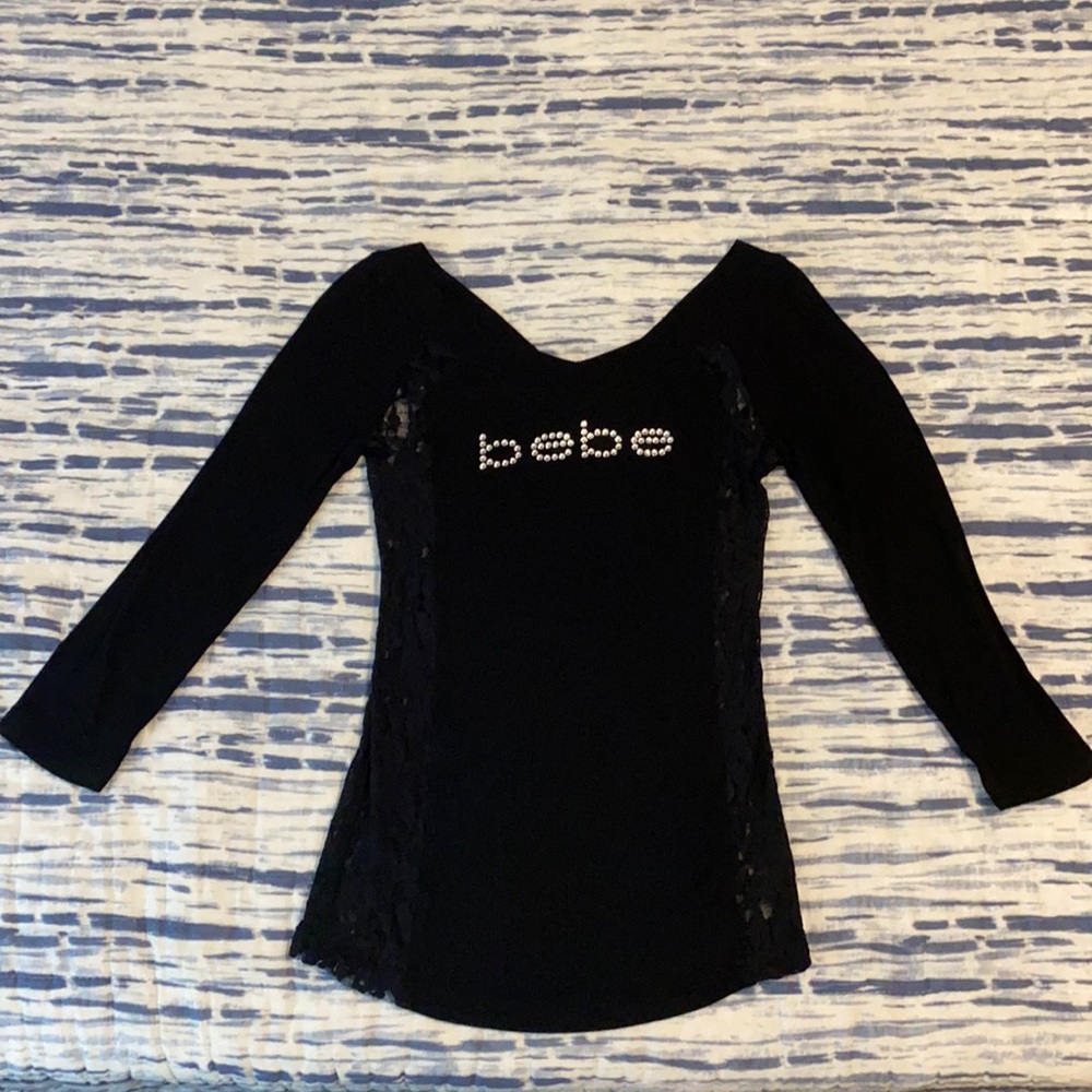 Women’s Bebe Lace Top
